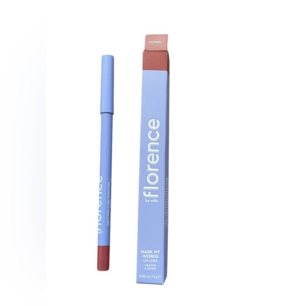 Florence By Mills POISED Mark My Words Lip Liner 0.042 Oz New In Box